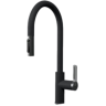 Смеситель для кухни GRANULA GR-8168 графитс выдвижным изливом 8168 GPAFIT