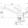 Смеситель GRANULA GR-0010 черный 0010 CHEPHYII